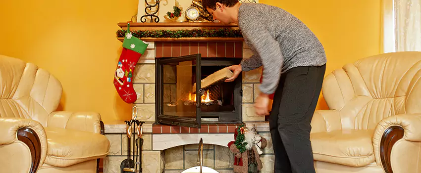 Gas to Wood-Burning Fireplace Conversion Services in Brenham, Texas