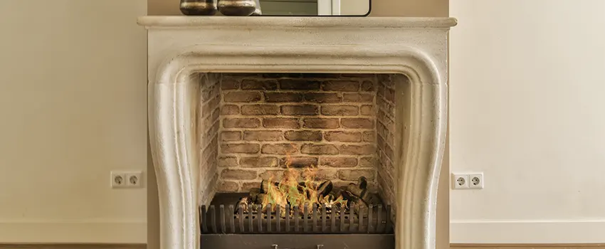 Vintage-style Fireplace Redesign in Brenham, Texas