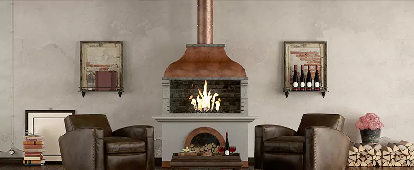 Thelin Hearth Products Providence Pellet Insert Fireplace Installation in Brenham, TX